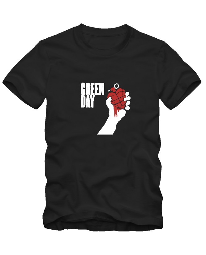 marškinėliai green day marškinėliai green day